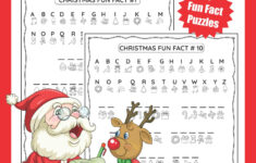 Christmas Code Free Sample Page - Growing Play regarding Christmas Crack the Code Worksheets