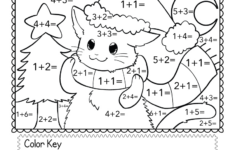 Christmas Coloraddition Worksheet - Free Printable, Digital, &amp; Pdf for Christmas Coloring Addition Worksheets