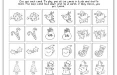 Christmas Coloring Activities For Kids - Free Printable for A Christmas Memory Worksheets Answers