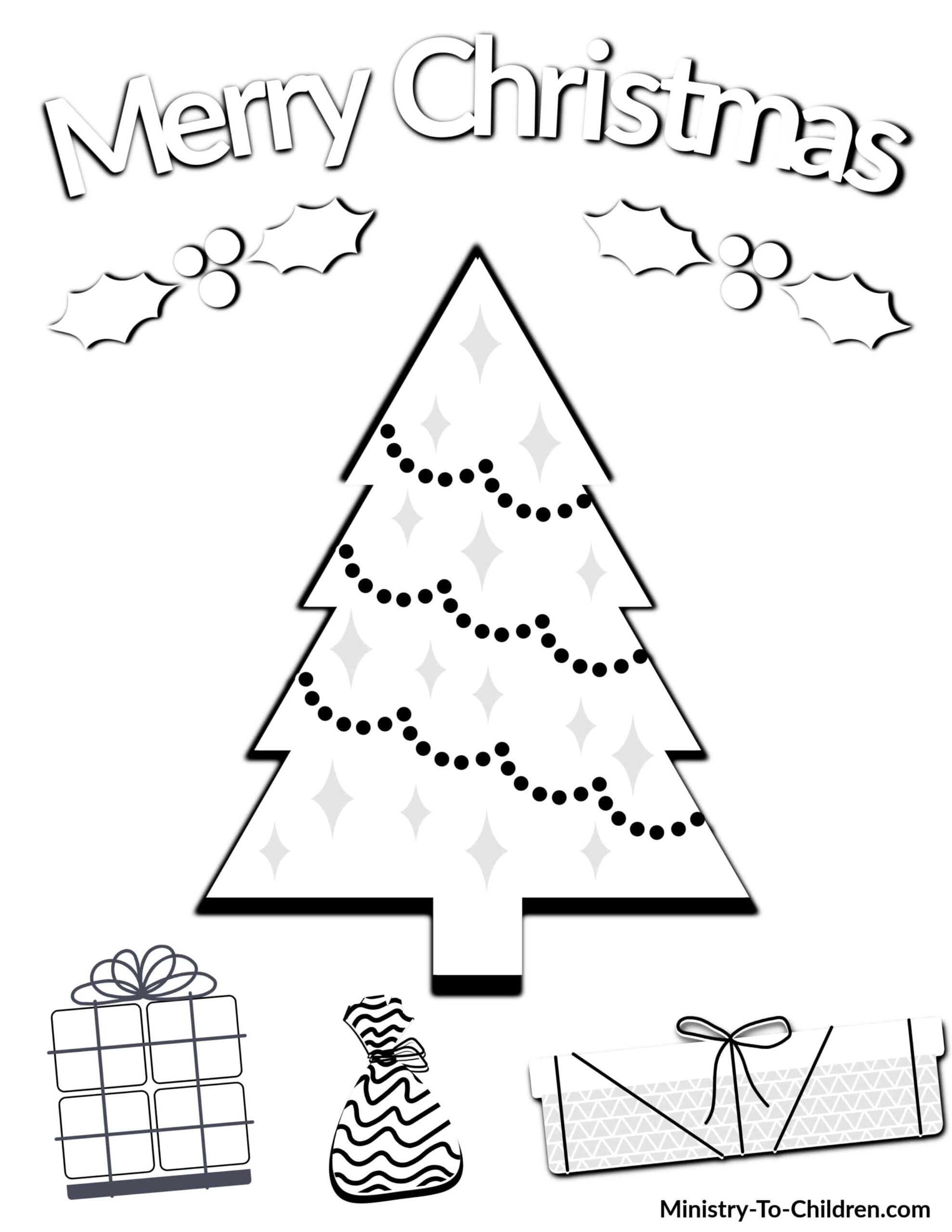 Christmas Coloring Pages For Kids (100% Free) Easy Printable Pdf regarding Christmas Coloring Worksheets For 1St Graders