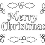 Christmas Coloring Pages For Kids (100% Free) Easy Printable Pdf With Merry Christmas Coloring Worksheets