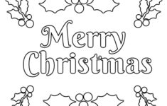 Christmas Coloring Pages For Kids (100% Free) Easy Printable Pdf with Merry Christmas Coloring Worksheets