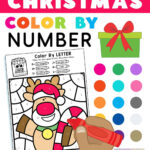 Christmas Colornumber   Superstar Worksheets Inside Addition Christmas Coloring Worksheets