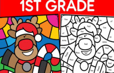 Christmas Colorsight Words First Grade | Madeteachers with regard to Christmas Color By Word Worksheets