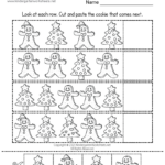 Christmas Cookie Patterns Worksheet   Free Printable, Digital, & Pdf Regarding Christmas Pattern Worksheets For Kindergarten