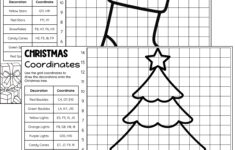 Christmas Coordinates Worksheets - Top Teacher with Christmas Coordinates Worksheets Free