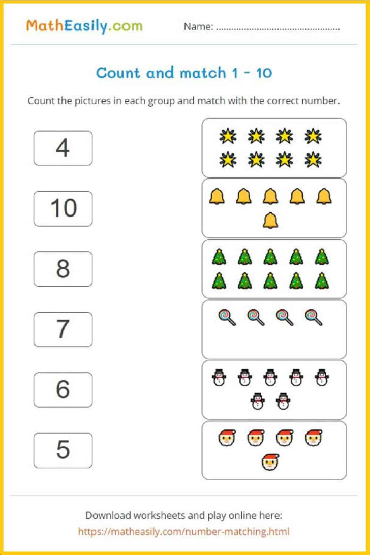 Free Printable Christmas Counting Worksheets Free Printable Christmas Counting Worksheets