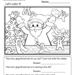 Christmas Counting Worksheet   Free Printable, Digital, & Pdf With Regard To Free Printable Christmas Counting Worksheets