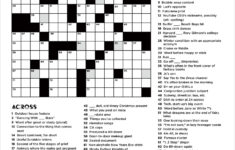 Christmas Crossword Puzzle 2018 - Karen Kavett regarding Christmas Crossword Puzzle Worksheets Answers