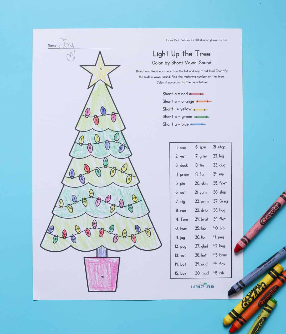 Christmas Cvc Worksheets For Kindergarten - Free Printables regarding Christmas Cvc Worksheets For Kindergarten