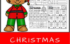 Christmas Cvc Worksheets with regard to Christmas Cvc Words Worksheets