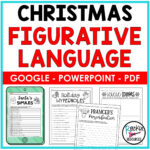 Christmas Figurative Language   Rockin Resources Regarding Christmas Figurative Language Worksheets