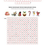 Christmas Fun With A Hidden Message: English Esl Worksheets Pdf & Doc With Christmas Hidden Message Worksheets