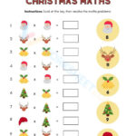 Christmas Grade 6 Math Worksheet Worksheet Within 6Th Grade Christmas Math Worksheets