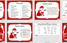 Christmas Grammar Activities | Teaching Resources inside Christmas Grammar Worksheets
