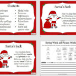 Christmas Grammar Activities | Teaching Resources Throughout Christmas Themed Grammar Worksheets