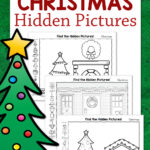 Christmas Hidden Picture Printables   Mamas Learning Corner Regarding Christmas Hidden Objects Worksheets