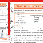 Christmas History Worksheet Cloze Activity Throughout Christmas Cloze Worksheets Answers