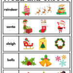 Christmas Holiday Read And Choose Set 1 For Kids K5 And Esl Free Regarding Esl Christmas Worksheets