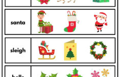 Christmas Holiday Read And Choose Set 1 For Kids K5 And Esl Free regarding Esl Christmas Worksheets