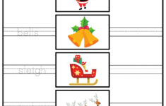 Christmas Holiday Write The Words Set 1 For Kids K5 And Esl Free throughout K5 Learning Christmas Worksheets