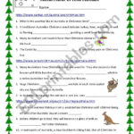 Christmas In Australia   Esl Worksheetbechunter Regarding Christmas In Australia Worksheets