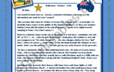 Christmas In Australia - Esl Worksheetikebana with regard to Christmas in Australia Worksheets