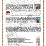 Christmas In Australia With Key   Esl Worksheetsaskat3 With Regard To Christmas In Australia Worksheets