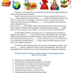 Christmas In Britain General Readin…: English Esl Worksheets Pdf & Doc Regarding Christmas In England Worksheets
