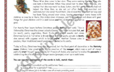 Christmas In Italy With Key - Esl Worksheetsaskat3 pertaining to Christmas In Italy Worksheets