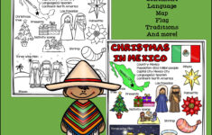 Christmas In Mexico Fact Sheet For Early Readers - Classful in Christmas In Mexico Worksheets