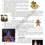 Christmas In The Usa   Esl Worksheetsarasimo97 Inside Christmas In America Worksheets