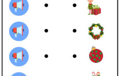 Christmas Interactive Worksheet Listen And Match The Correct for Christmas Matching Worksheets For Preschool