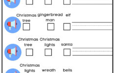 Christmas Interactive Worksheet Listen, Check And Write The Words throughout Christmas Worksheets For Esl Students
