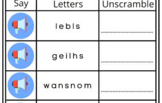 Christmas Interactive Worksheet Listen, Unscramble And Write The within Unscramble Christmas Words Worksheets
