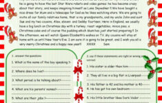 Christmas Is Coming : Christmas Re…: English Esl Worksheets Pdf &amp; Doc pertaining to Christmas Day Reading Comprehension Worksheets
