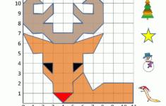 Christmas Math 5Th Grade Worksheets inside Free Christmas Coordinates Worksheets