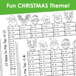 Christmas Math Games Addition And Subtraction Fact Fluency For 2Nd Pertaining To Free Christmas Math Worksheets 2Nd Grade