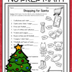 Christmas Math Worksheets | Christmas Multiplication And Division With Regard To Christmas Worksheets For Sixth Graders