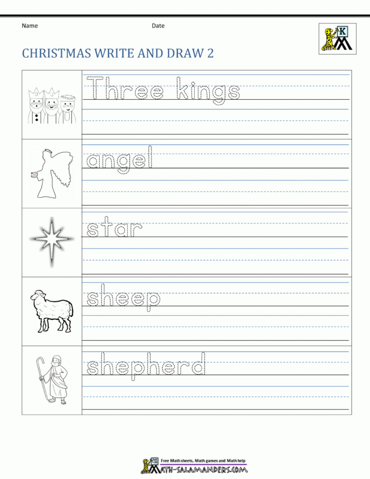 Christmas Worksheets Kindergarten Free Christmas Worksheets Kindergarten Free
