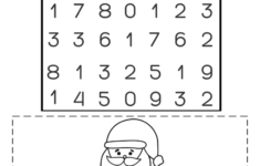 Christmas Math Worksheets For Preschoolers | Pre K Number inside Pre-K Christmas Math Worksheets