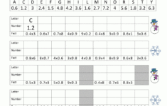 Christmas Math Worksheets (Harder) for Christmas Math Worksheets Multiplication And Division