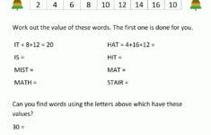 Christmas Math Worksheets pertaining to 6Th Grade Christmas Math Worksheets