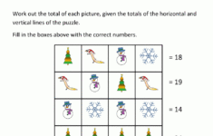 Christmas Math Worksheets regarding Christmas Worksheets For 6th Graders