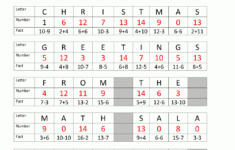 Christmas Maths Worksheets - Worksheets Library in Christmas Math Worksheets For Middle School