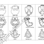 Christmas Memory Game   Esl Worksheetrenate Oliveira Pertaining To A Christmas Memory Worksheets