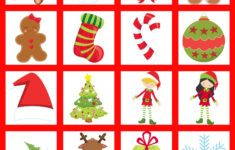 Christmas Memory Game - Free Printable - Extreme Couponing Mom throughout A Christmas Memory Worksheets