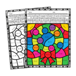 Christmas Multiplication Colornumber Worksheets   Raven Cruz Pertaining To Christmas Multiplication Color By Number Printable Worksheets