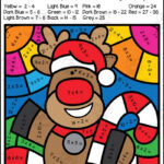 Christmas Multiplication + Division Colorcode Packet Regarding Multiplication And Division Christmas Worksheets
