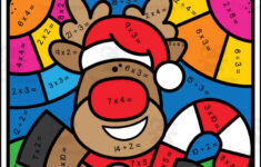 Christmas Multiplication + Division Colorcode Packet regarding Multiplication And Division Christmas Worksheets